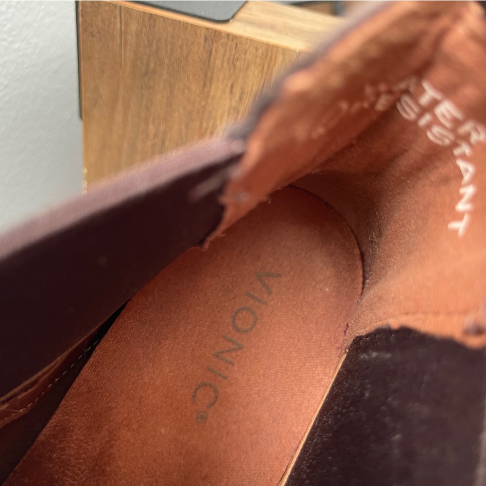 Vionic Water Resistant Brown Boots - Picture 9 of 11